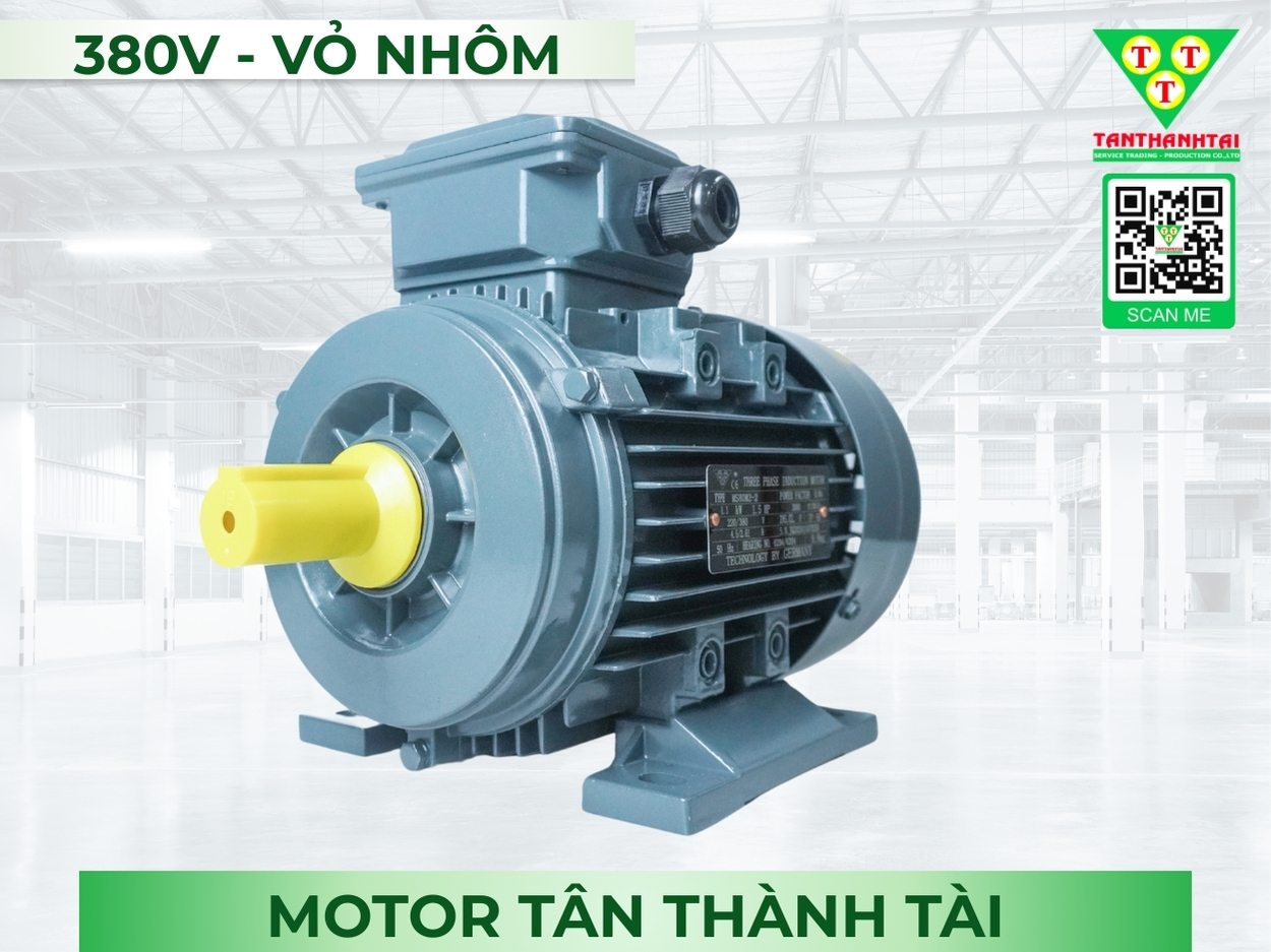 Motor nhôm 4kW - 5.5HP (4P)