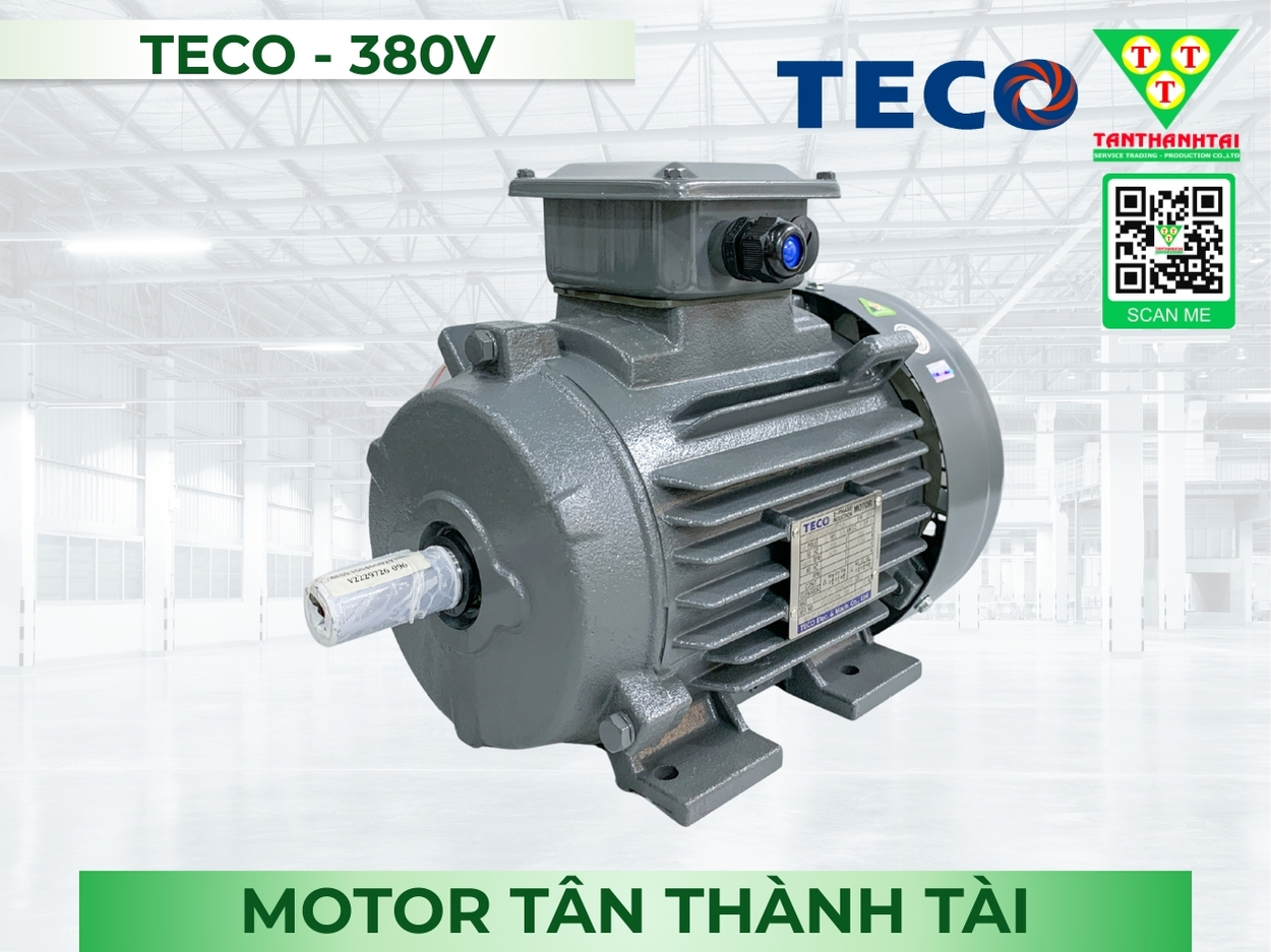 Motor TECO 4kW - 5.5HP (4P)