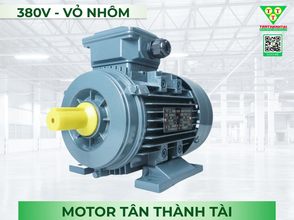 Motor điện 1.1kW - 1.5HP