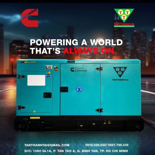 Tại sao bạn nên chọn máy phát điện Cummins?