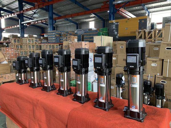 Ứng Dụng Bơm Trục Đứng