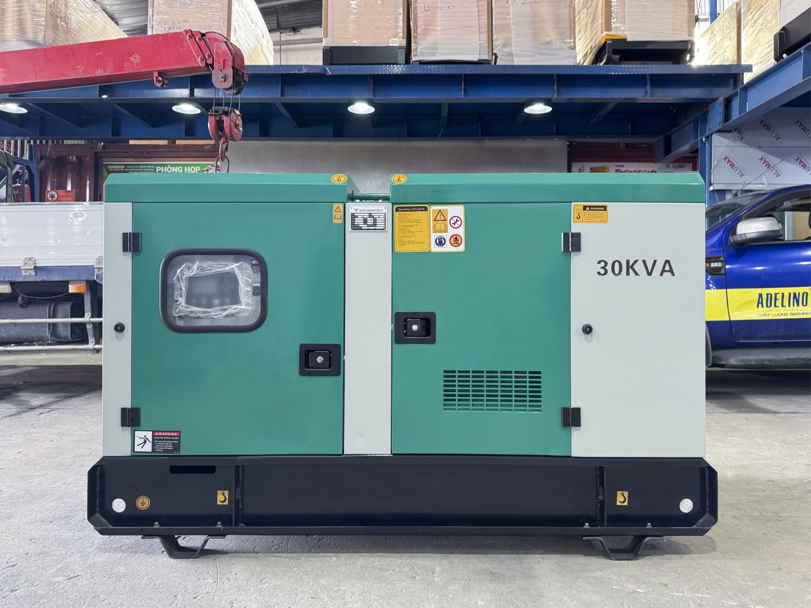 Máy phát điện 30kVA sử dụng động cơ YANMAR - Nhập khẩu mới 100% - Máy 2
