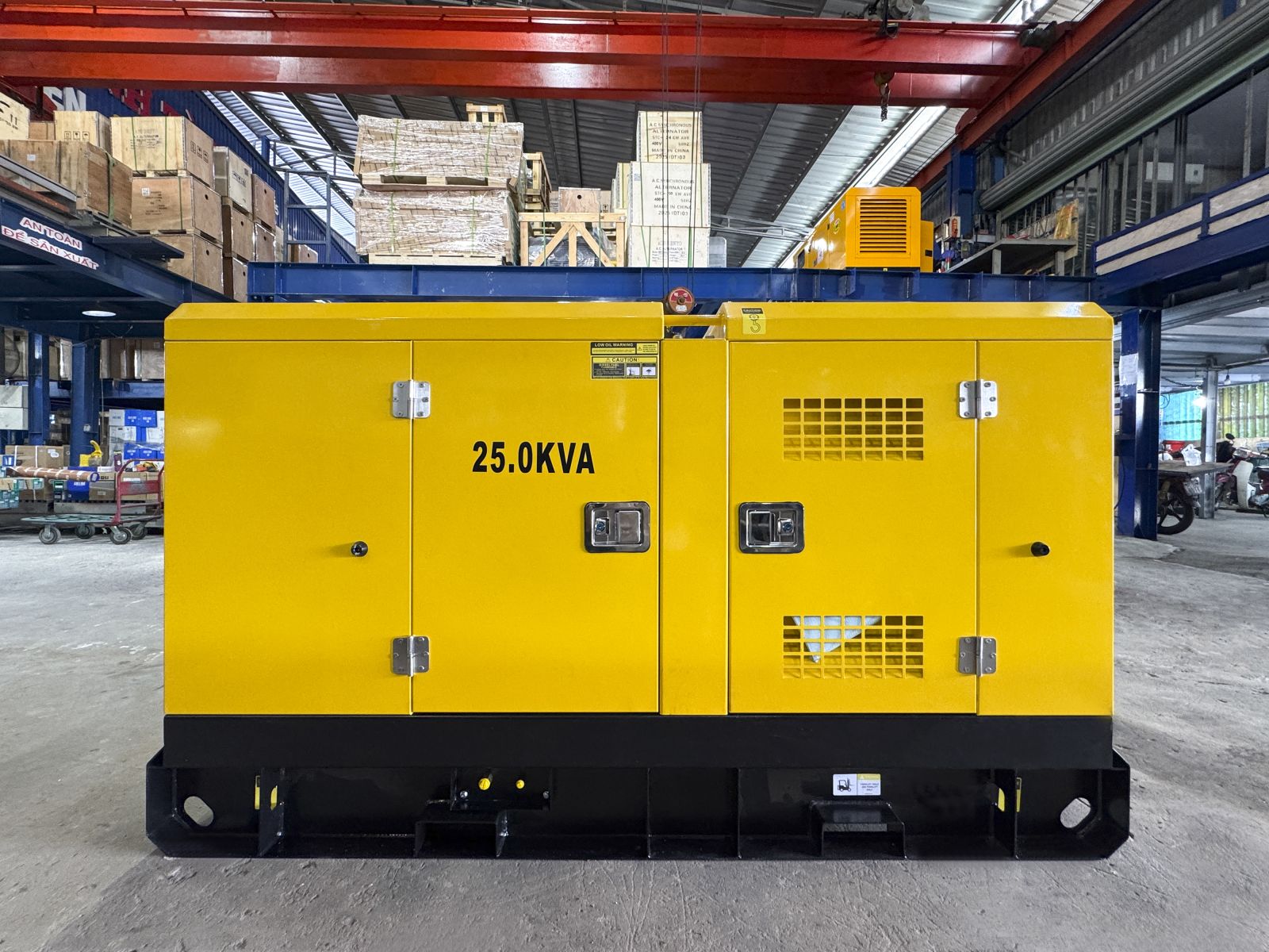 Máy phát điện Tân Thành Tài 25kVA sử dụng động cơ ISUZU - Nhập khẩu mới 100%