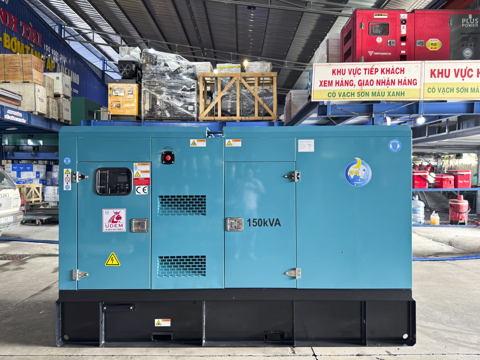 Tổ máy phát điện sử dụng động cơ CUMMINS 150KVA - Nhập khẩu mới 100% (Máy 2)
