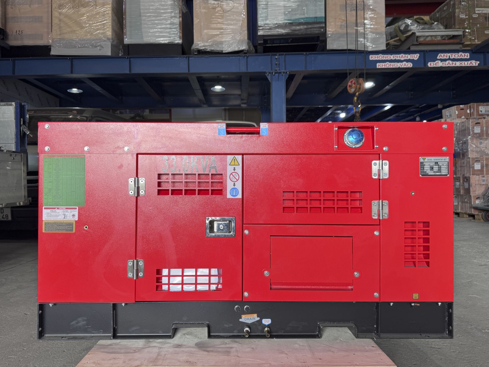 Máy phát điện Tân Thành Tài 25kVA sử dụng động cơ ISUZU - Nhập khẩu mới 100% - Máy 2