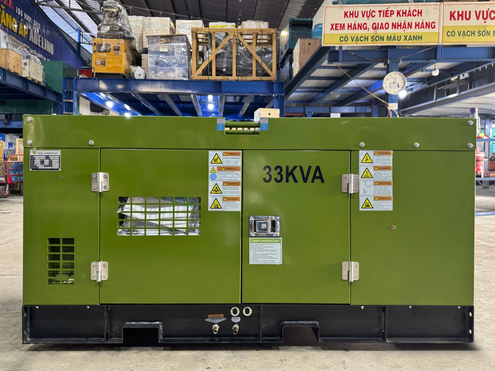 Máy phát điện Tân Thành Tài 30kVA sử dụng động cơ ISUZU - Nhập khẩu mới 100%