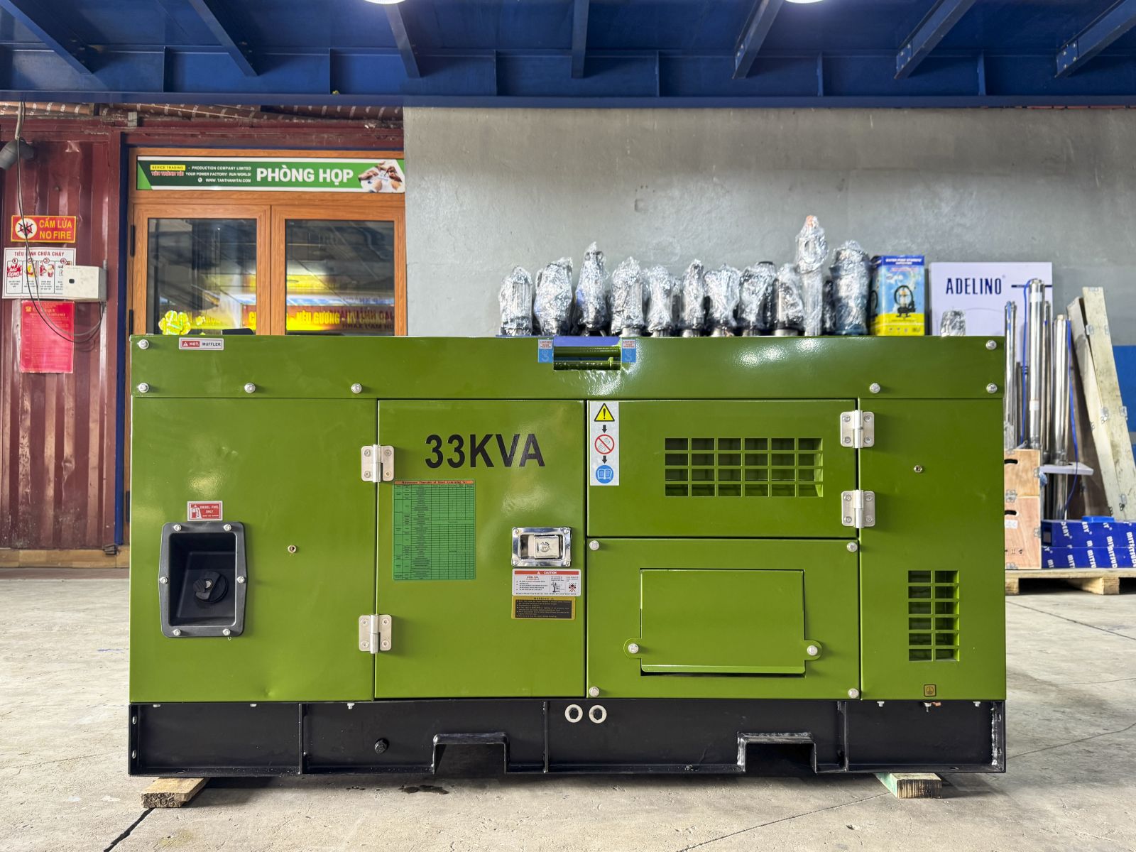 Máy phát điện Tân Thành Tài 30kVA sử dụng động cơ ISUZU - Nhập khẩu mới 100%