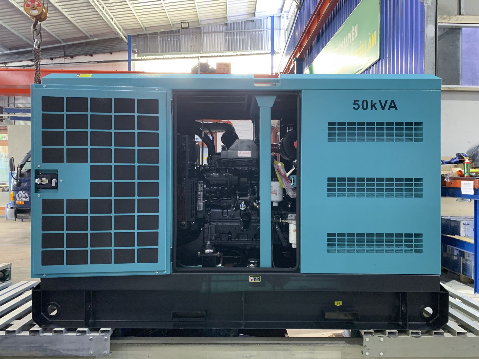 Tổ máy phát điện sử dụng động cơ CUMMINS 50KVA - Nhập khẩu mới 100% (Máy 3)