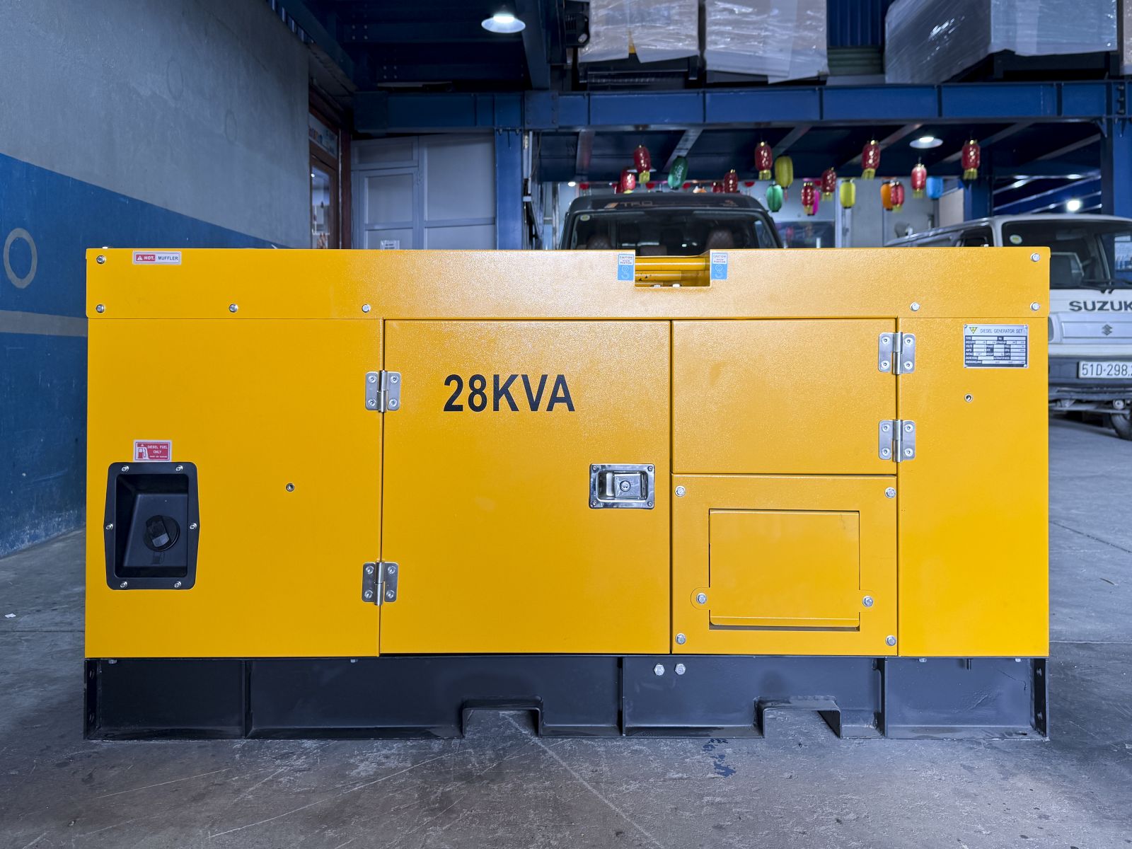 Máy phát điện Tân Thành Tài 25kVA sử dụng động cơ ISUZU - Nhập khẩu mới 100% (Máy 3)