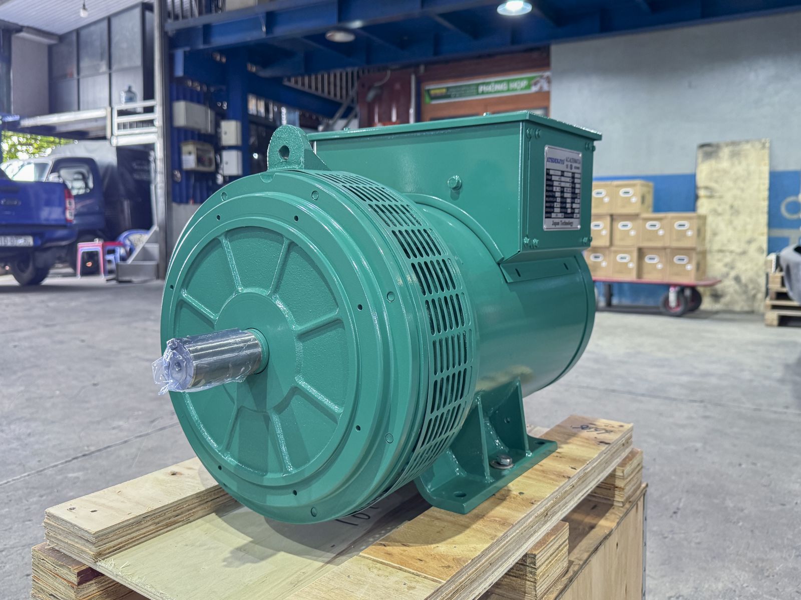 Đầu phát điện 31kVA - 3 pha 2 bạc đạn (NEW)