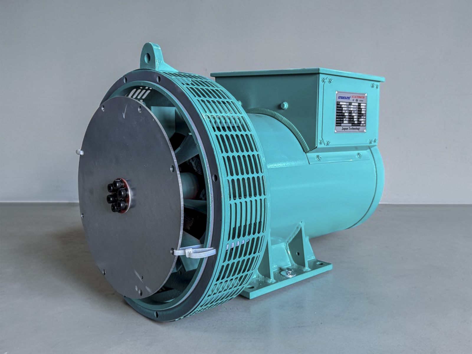 Đầu phát điện 37.5kVA - 3 pha 1 bạc đạn
