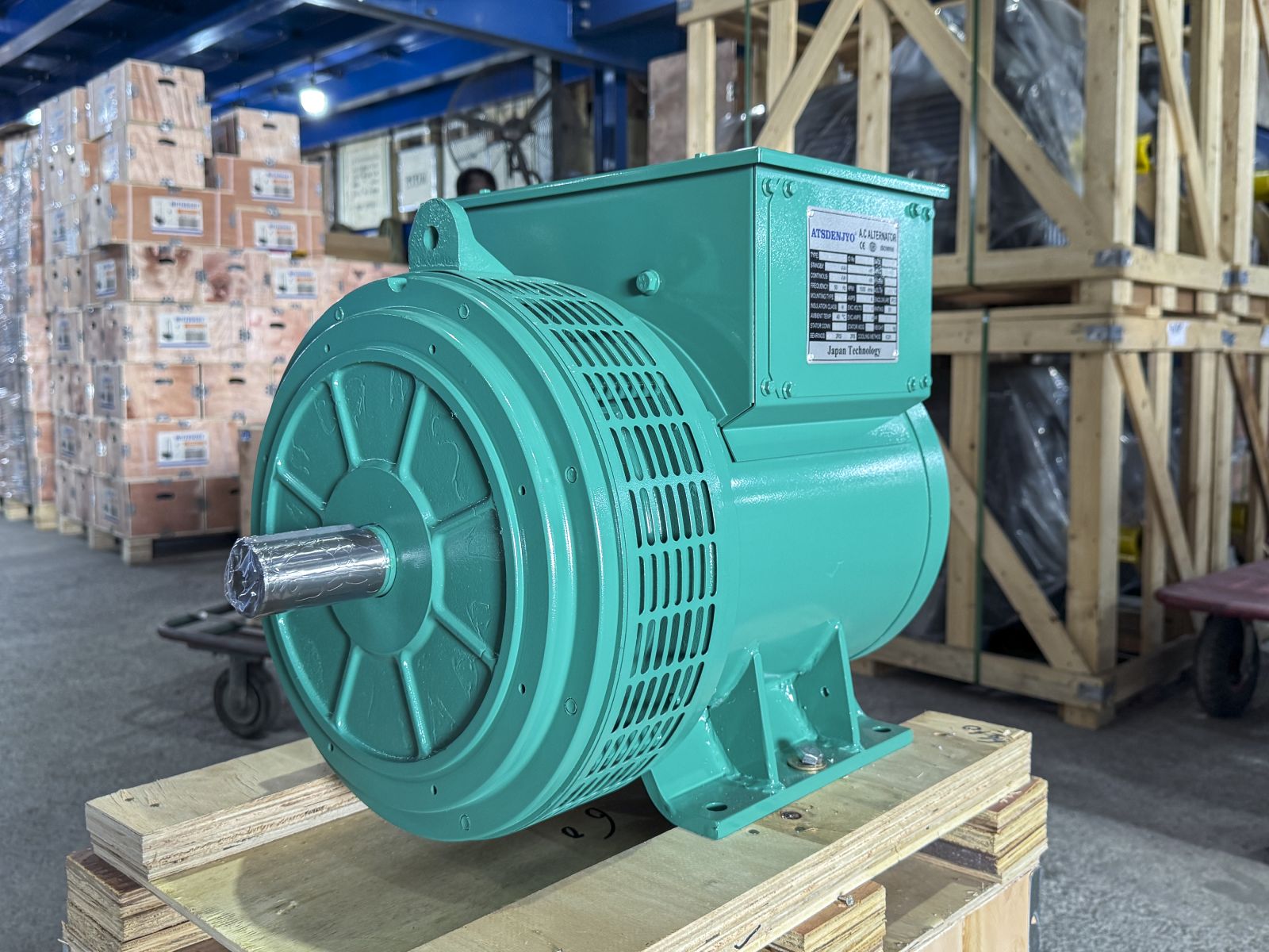 Đầu phát điện 23kVA - 3 pha 2 bạc đạn