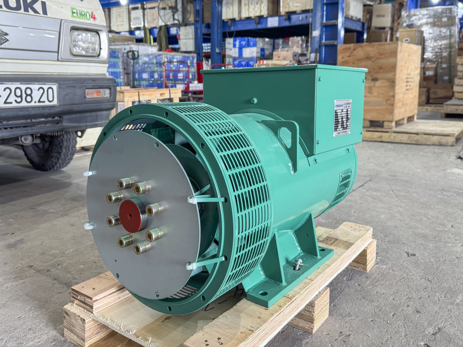 Đầu phát điện 85kVA - 3 pha 1 bạc đạn