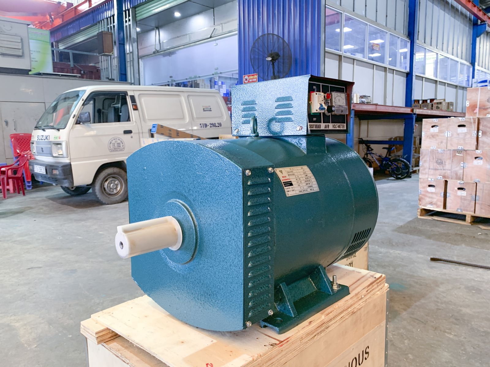 Đầu phát điện ST 20kw - 1 pha 2 bạc đạn