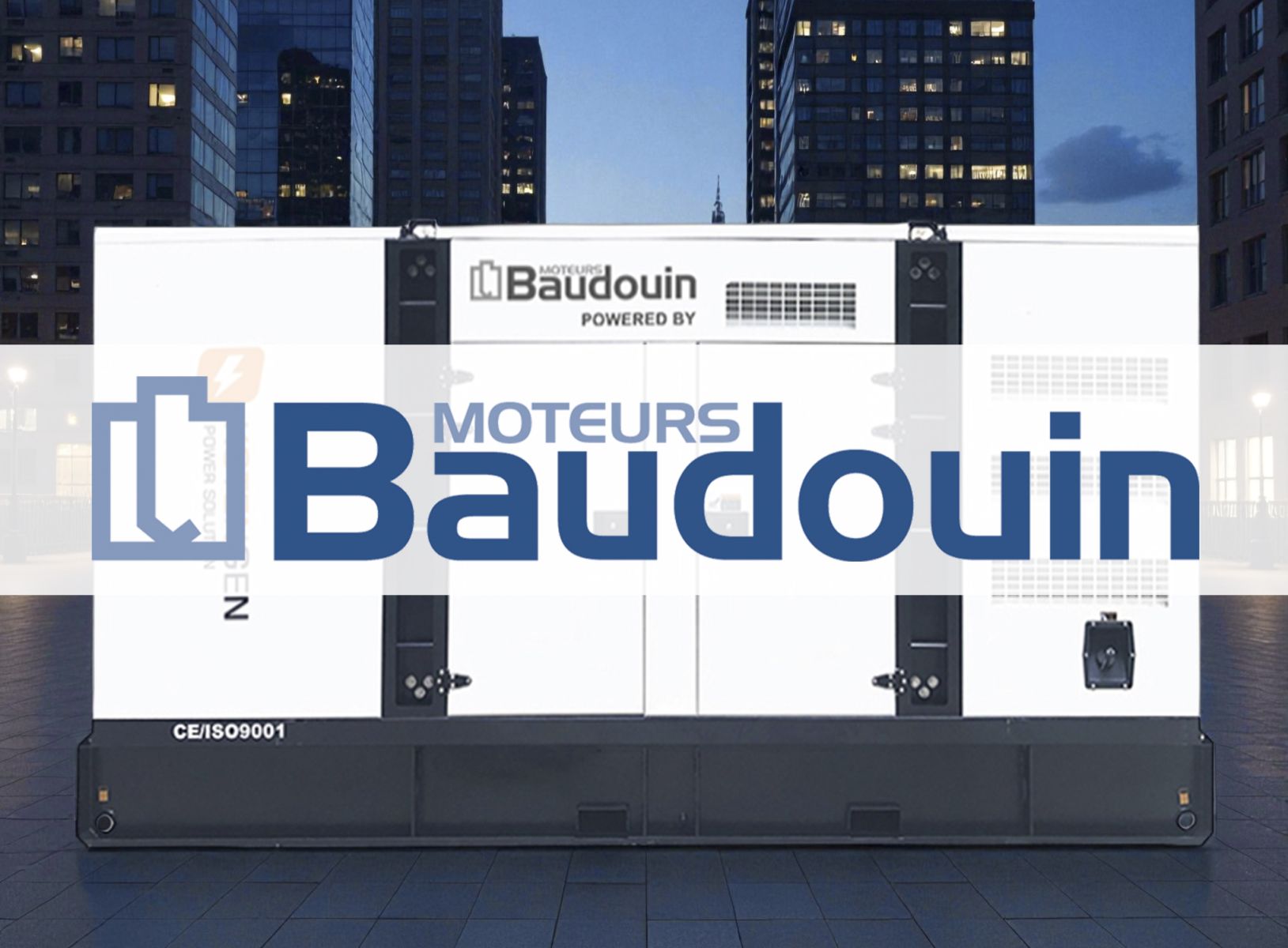 Máy phát điện sử dụng động cơ BAUDOUIN - Nhập khẩu mới 100%