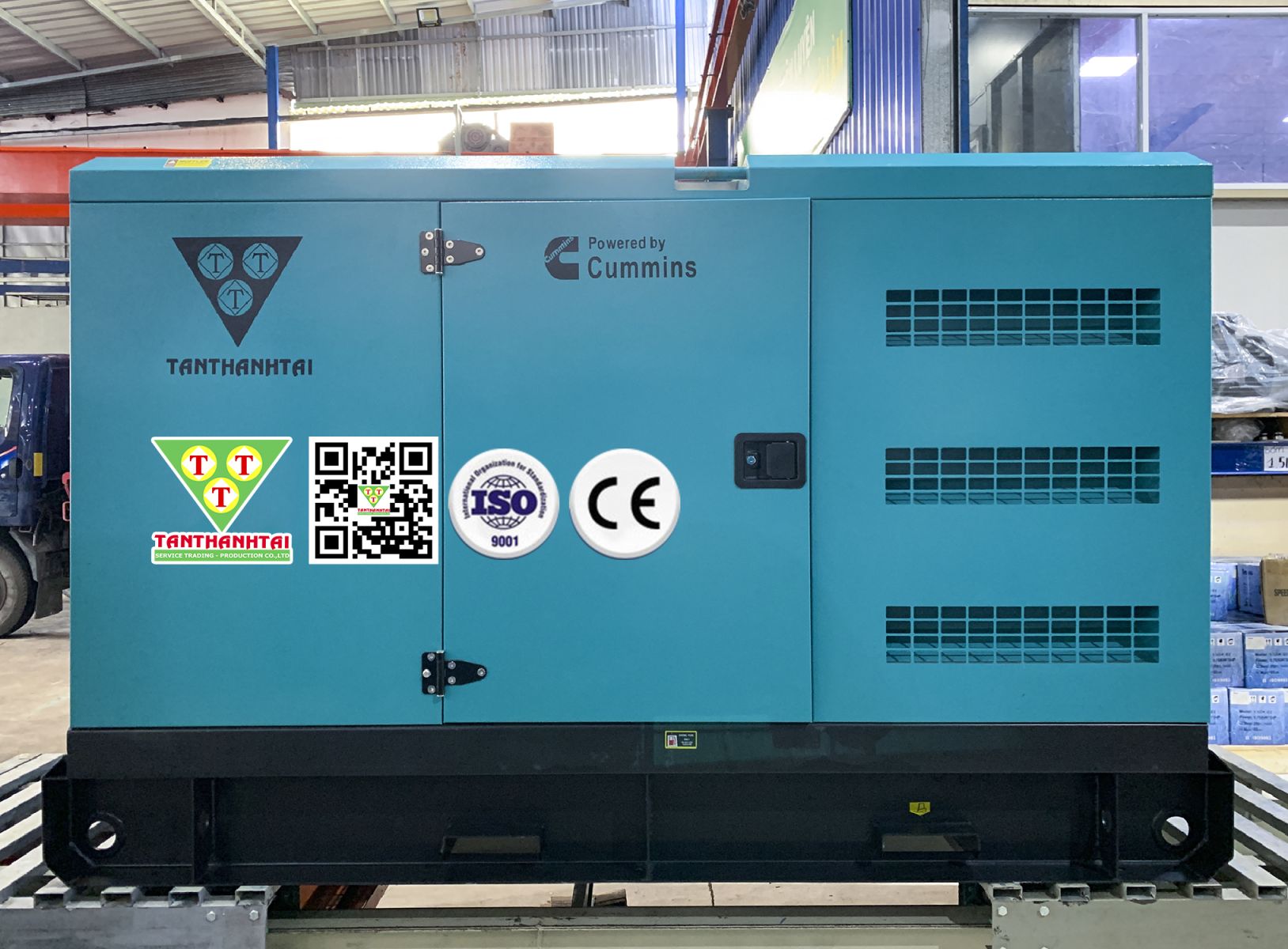 Máy phát điện sử dụng động cơ CUMMINS - Nhập khẩu mới 100%