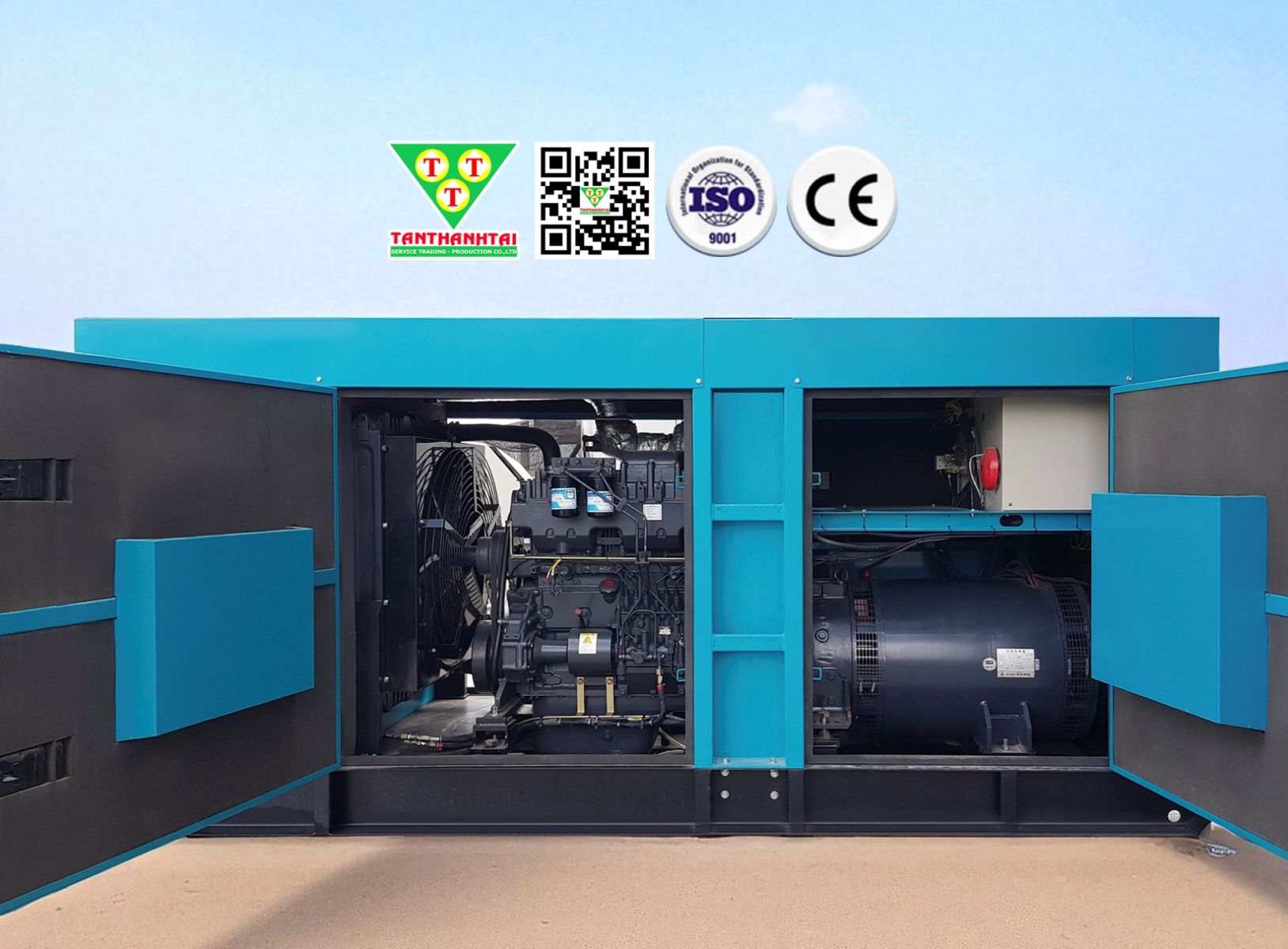 Máy phát điện sử dụng động cơ DENYO - Nhập khẩu mới 100%