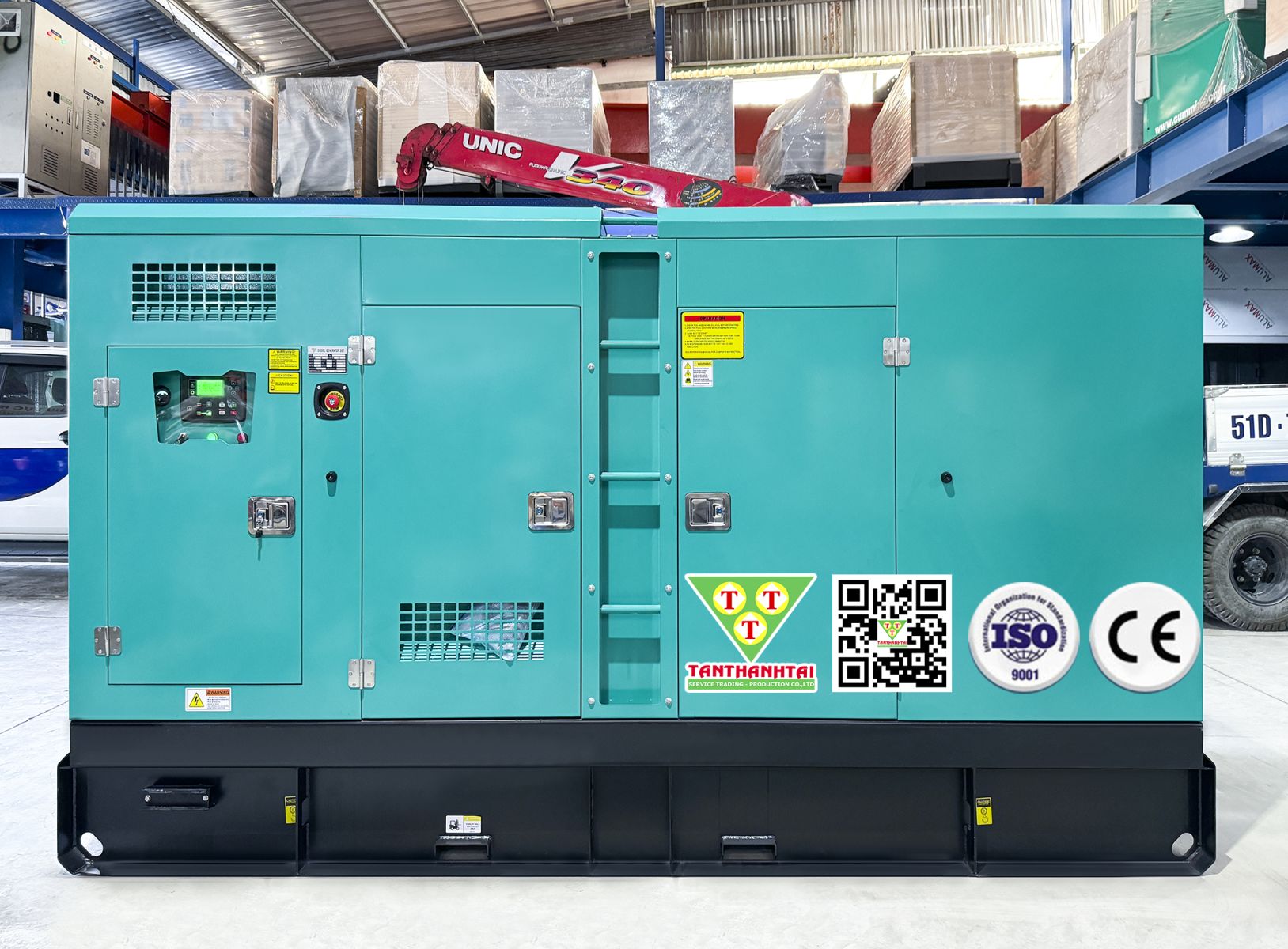 Máy phát điện sử dụng động cơ DOOSAN - Nhập khẩu mới 100%