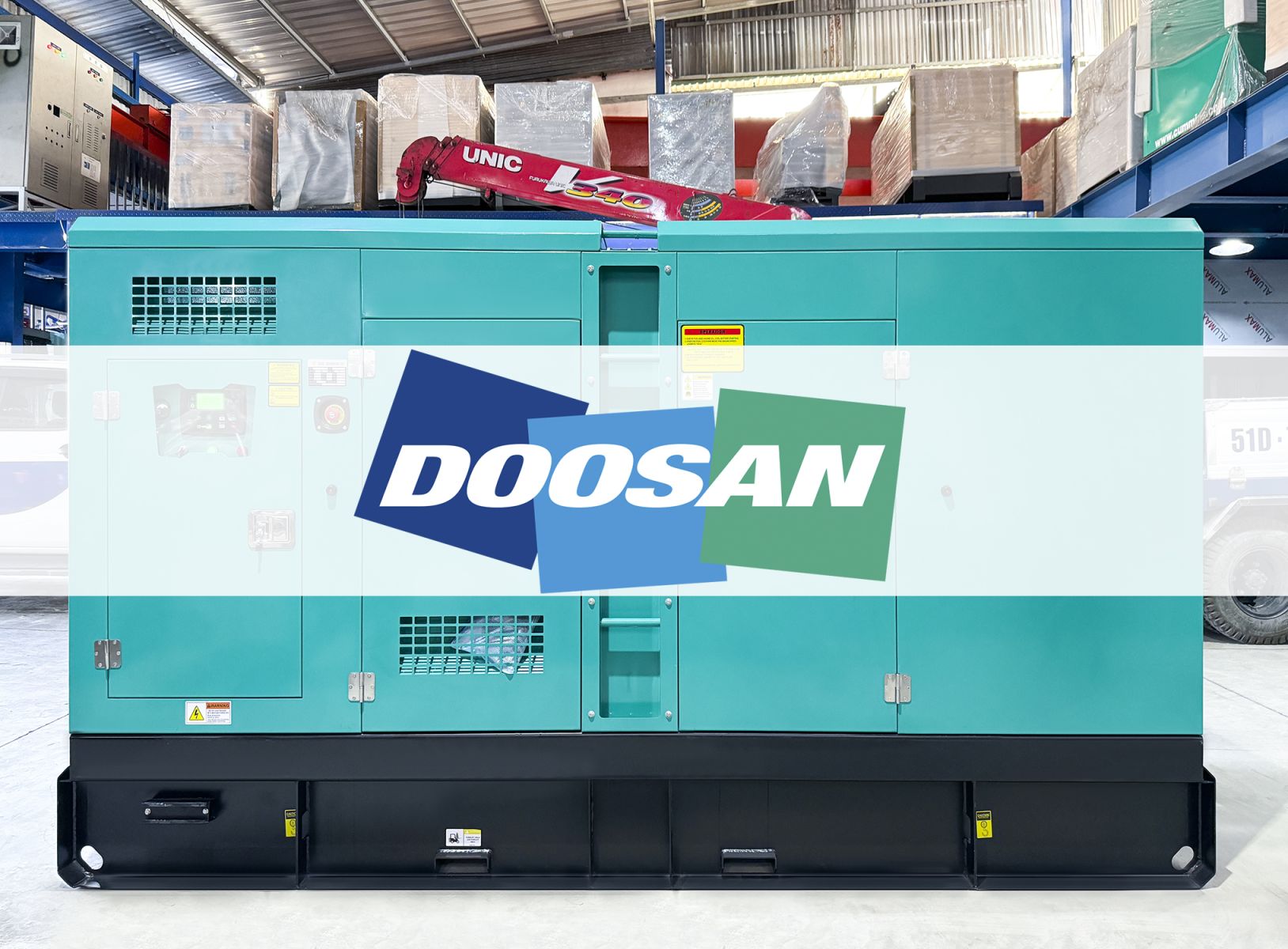 Máy phát điện DOOSAN - Nhập khẩu mới 100%