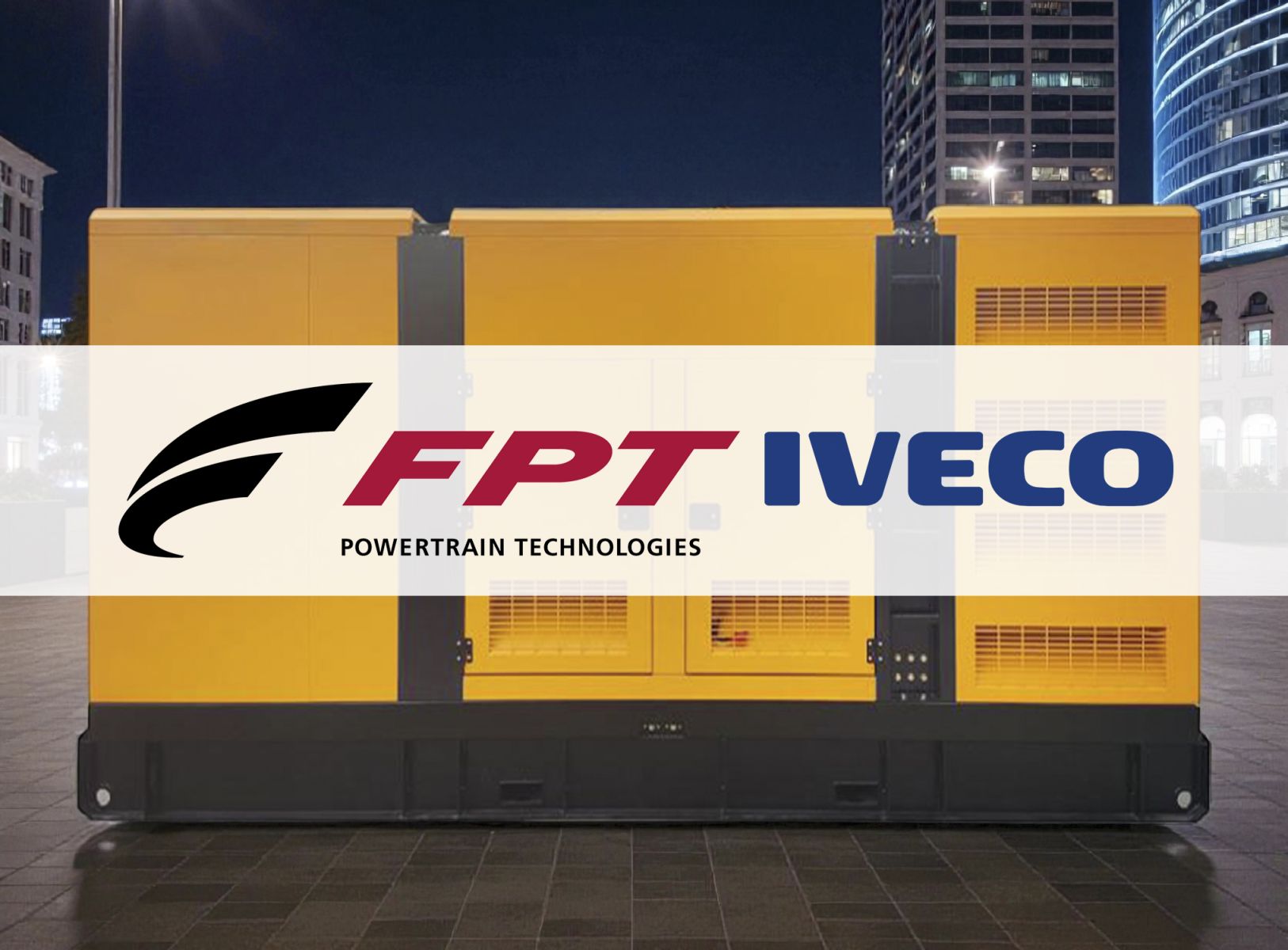 Máy phát điện sử dụng động cơ FPT IVECO - Nhập khẩu mới 100%