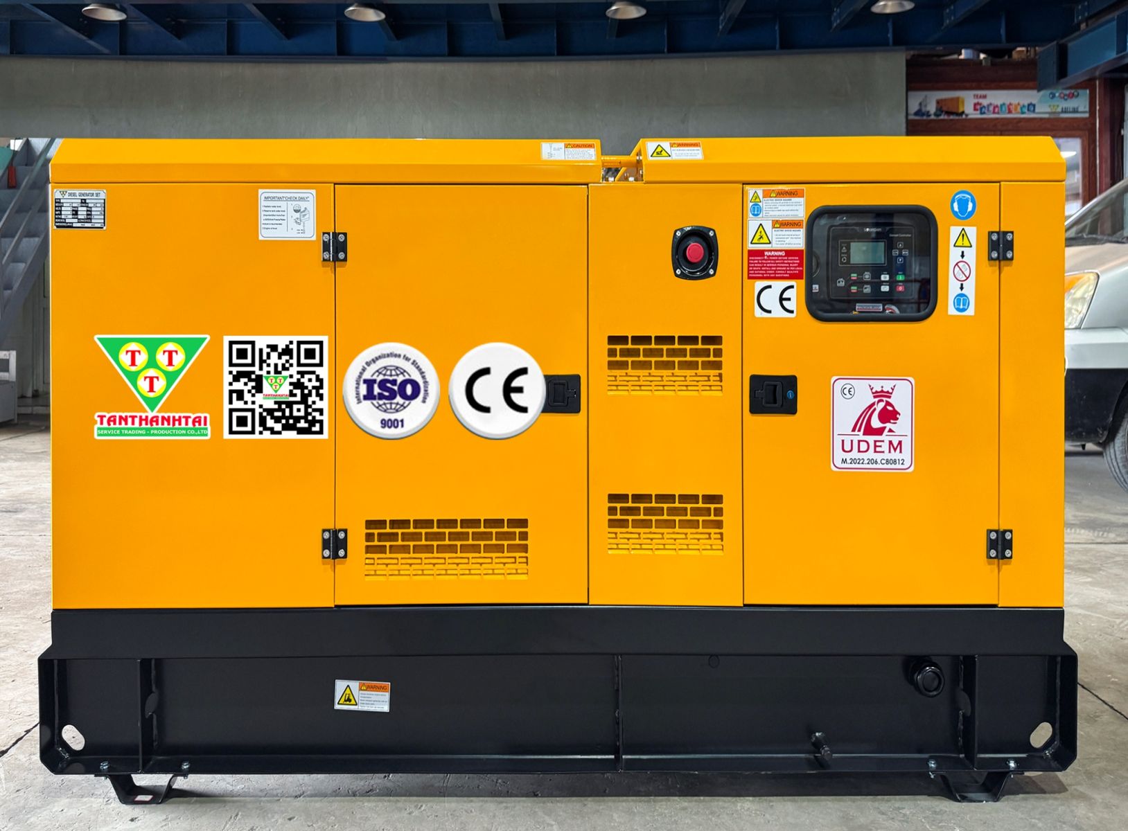 Máy phát điện sử dụng động cơ ISUZU - Nhập khẩu mới 100%