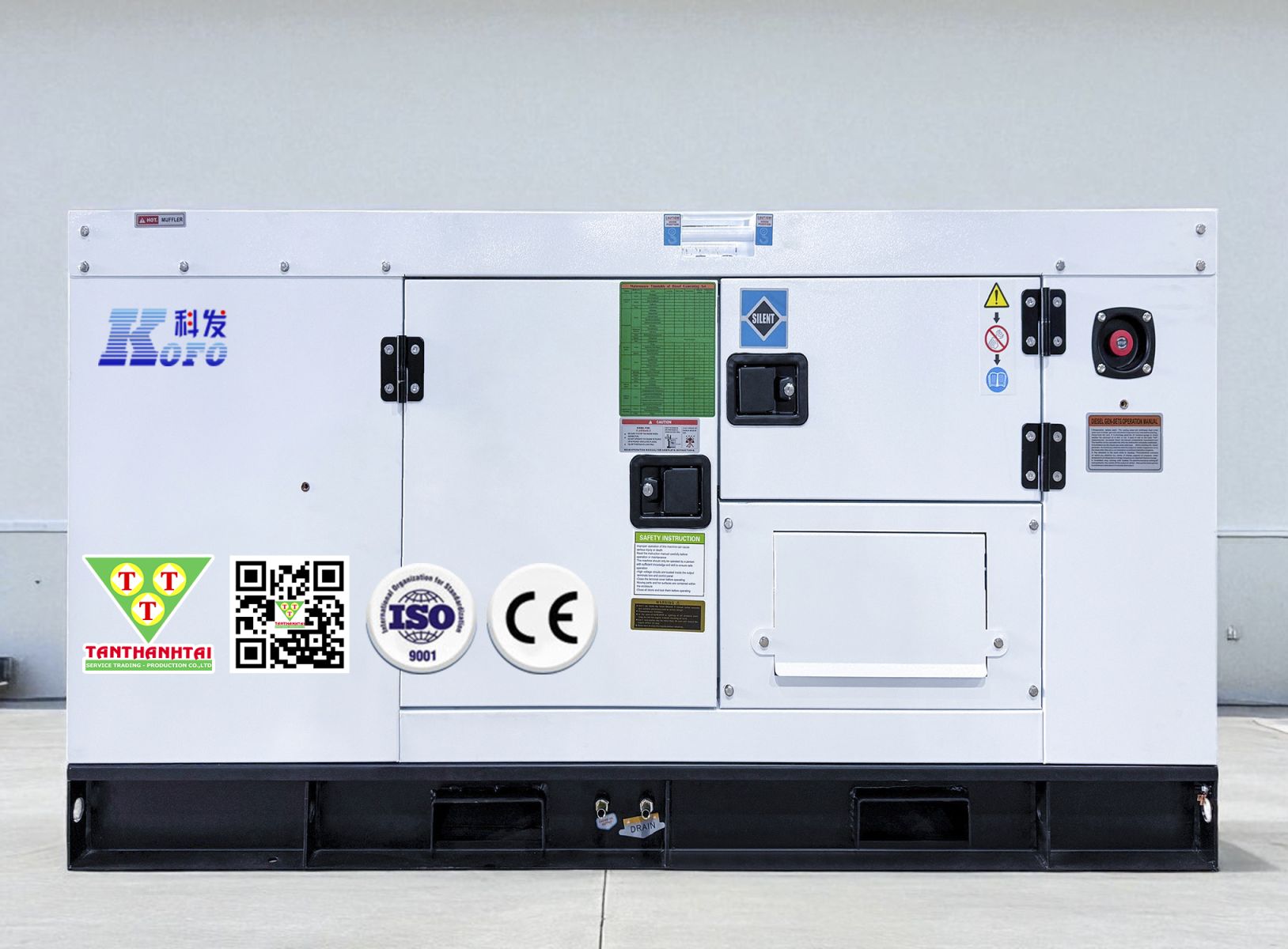 Máy phát điện sử dụng động cơ KOFO - Nhập khẩu mới 100%
