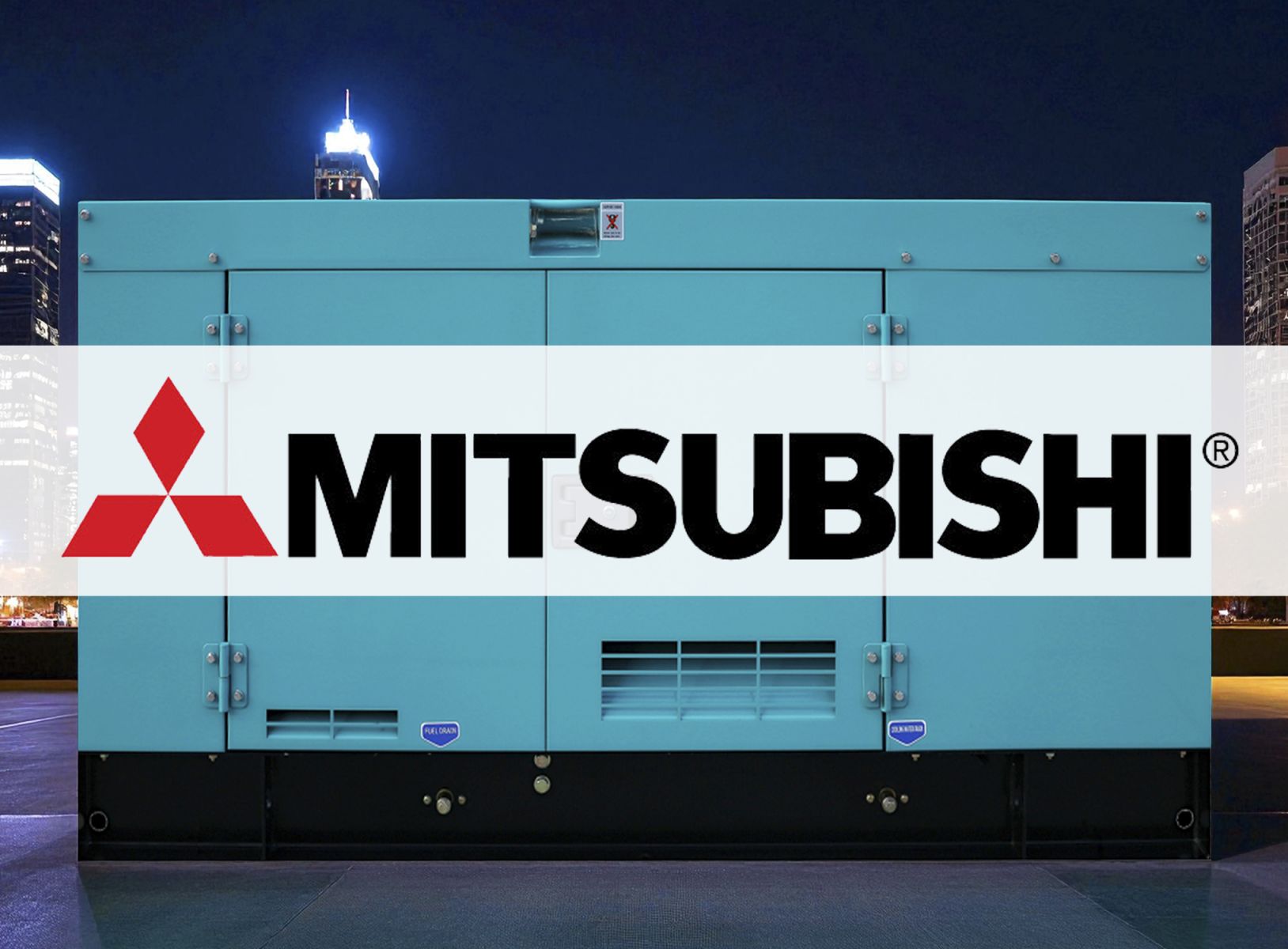 Máy phát điện sử dụng động cơ MITSUBISHI -  Nhập khẩu mới 100%
