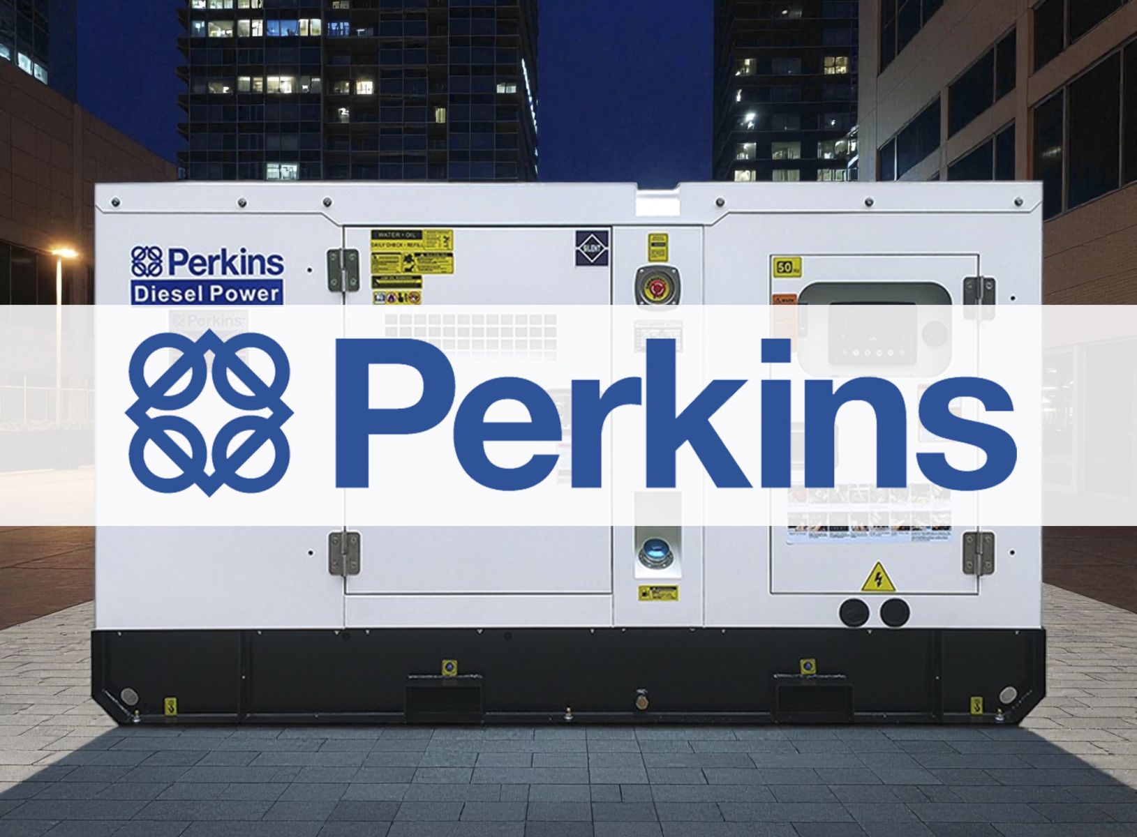 Máy phát điện sử dụng động cơ PERKINS - Nhập khẩu mới 100%