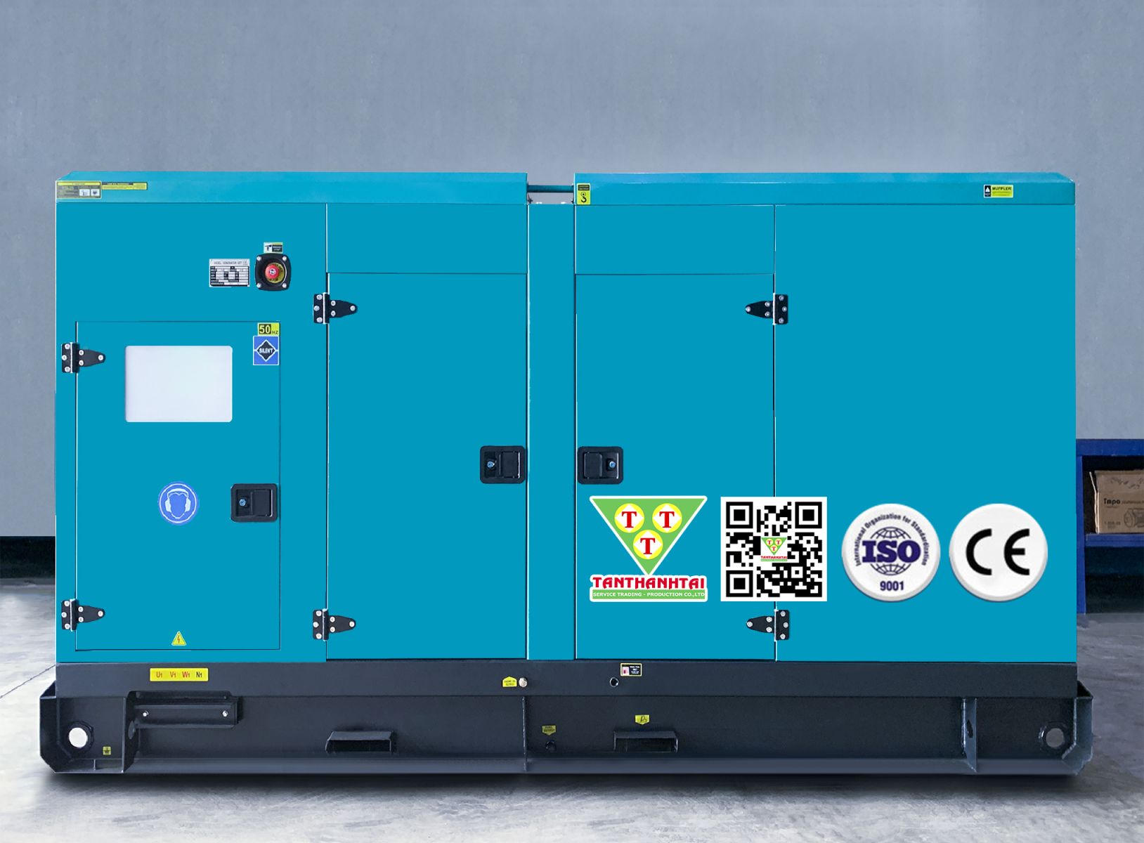 Máy phát điện sử dụng động cơ WEICHAI - Nhập khẩu mới 100%